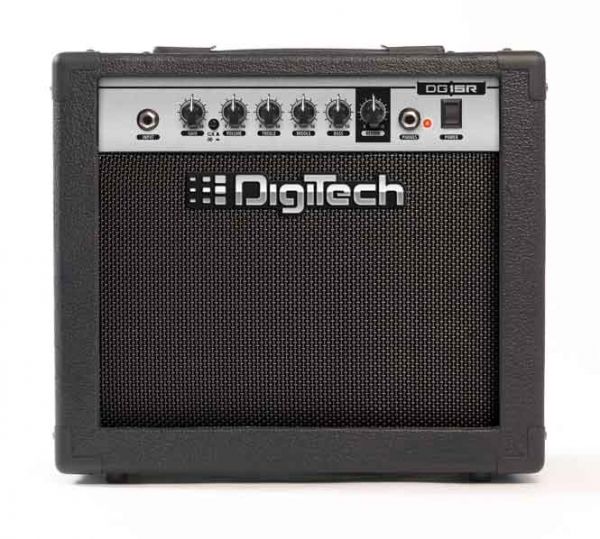 Cubo DigiTech DG15R com reverb de mola